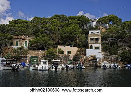 Cala Figuera, southeast coast, Majorca, Balearic Islands, Spain, Europe View Large Photo Image Stock Photo - Cala Figuera, southeast coast, Majorca, Balearic Islands, Spain, Europe. Fotosearch