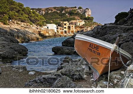 Cala s'Almunia, southeast coast, Majorca, Balearic Islands, Spain, Europe View Large Photo Image Stock Photography - Cala s'Almunia, southeast coast, Majorca, Balearic Islands, Spain, Europe. Fotosearch