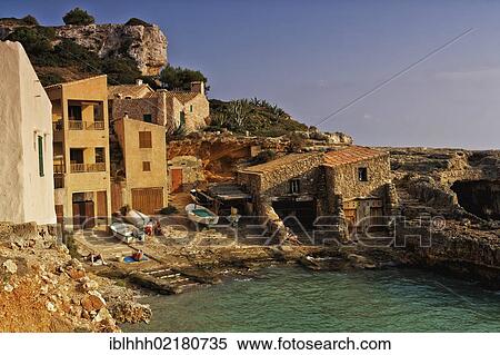 Cala s'Almunia, southeast coast, Majorca, Balearic Islands, Spain, Europe View Large Photo Image Stock Photography - Cala s'Almunia, southeast coast, Majorca, Balearic Islands, Spain, Europe. Fotosearch
