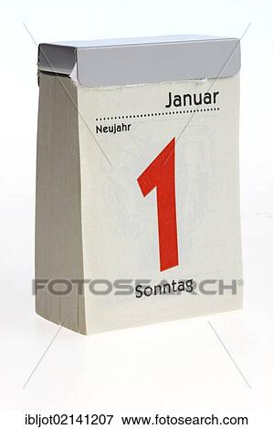 Calendars showing the first of January, New Year's Day View Large Photo Image Stock Photo - Calendars showing the first of January, New Year's Day. Fotosearch