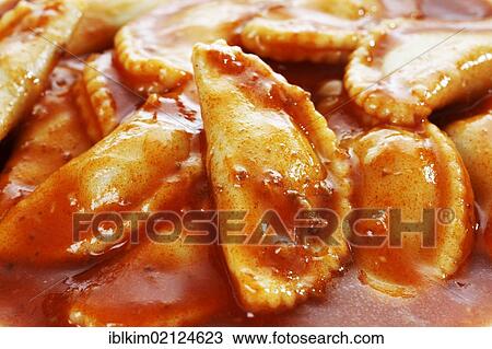 Canned ravioli, close-up View Large Photo Image Stock Image - Canned ravioli, close-up. Fotosearch