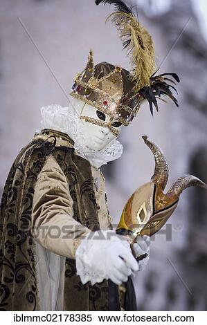 Carnival mask in Venice, Veneto, Italy, Europe View Large Photo Image Stock Photography - Carnival mask in Venice, Veneto, Italy, Europe. Fotosearch