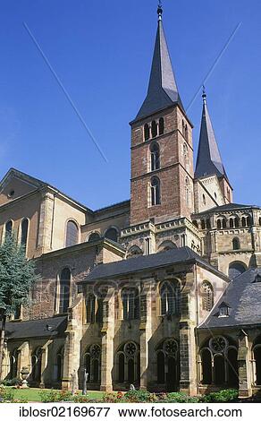 Cathedral of Saint Peter, Trier, Rhineland-Palatinate, Germany, Europe View Large Photo Image Stock Photo - Cathedral of Saint Peter, Trier, Rhineland-Palatinate, Germany, Europe. Fotosearch