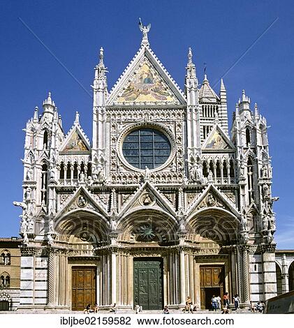 Cathedral of Siena, west facade by Giovanni Pisano, Siena, Tuscany, Italy, Europe View Large Photo Image Stock Image - Cathedral of Siena, west facade by Giovanni Pisano, Siena, Tuscany, Italy, Europe. Fotosearch