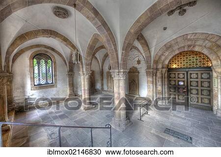 Stock Image - Cathedral of St. Peter, Fritzlar, Kassel region, Hesse, Germany, Europe, PublicGround, Europe. Fotosearch