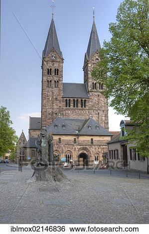 Cathedral of St. Peter, Fritzlar, Kassel region, Hesse, Germany, Europe, PublicGround, Europe View Large Photo Image Stock Photograph - Cathedral of St. Peter, Fritzlar, Kassel region, Hesse, Germany, Europe, PublicGround, Europe. Fotosearch
