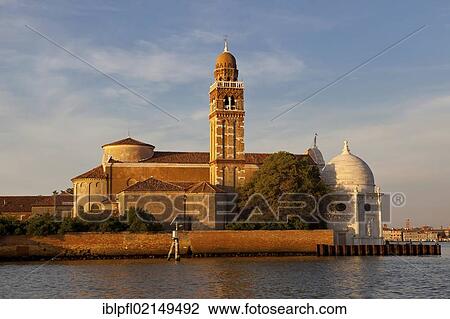 Cemetery Church of San Michele, Venice, Italy, Europe View Large Photo Image Stock Image - Cemetery Church of San Michele, Venice, Italy, Europe. Fotosearch