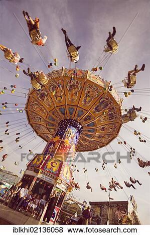 Chair swing ride or Chair-O-Planes, Oktoberfest, Munich, Bavaria, Germany, Europe View Large Photo Image Stock Photo - Chair swing ride or Chair-O-Planes, Oktoberfest, Munich, Bavaria, Germany, Europe. Fotosearch