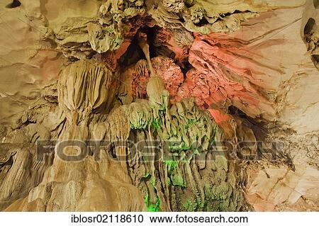 Chang Cave, stalactite or limestone cave in karst rock formations, Vang Vieng, Vientiane, Laos, Indochina, Asia View Large Photo Image Stock Image - Chang Cave, stalactite or limestone cave in karst rock formations, Vang Vieng, Vientiane, Laos, Indochina, Asia. Fotosearch