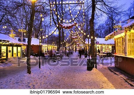 Christmas decoration in Tivoli, Copenhagen, Denmark, Europe View Large Photo Image Picture - Christmas decoration in Tivoli, Copenhagen, Denmark, Europe. Fotosearch