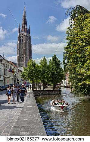 Church of Our Lady, Onze-Lieve-Vrouwekerk, historic city centre of Bruges, UNESCO World Heritage Site, West Flanders, Flemish Region, Belgium, Europe View Large Photo Image Stock Photo - Church of Our Lady, Onze-Lieve-Vrouwekerk, historic city centre of Bruges, UNESCO World Heritage Site, West Flanders, Flemish Region, Belgium, Europe. Fotosearch