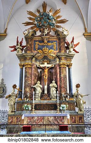 Church of Trinitatis, interior, Copenhagen, Denmark, Europe View Large Photo Image Stock Photo - Church of Trinitatis, interior, Copenhagen, Denmark, Europe. Fotosearch