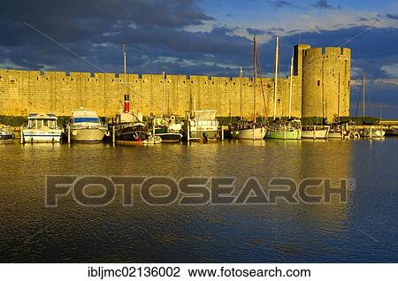 City wall, Aigues-Mortes, Petit Camargue, Gard department, Languedoc-Roussillon Region, France, Europe View Large Photo Image Stock Image - City wall, Aigues-Mortes, Petit Camargue, Gard department, Languedoc-Roussillon Region, France, Europe. Fotosearch