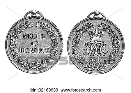 Civil Medal of Honor, Reuss Elder Line, historical illustration, Meyers Konversationslexikon encyclopedia, 1897 View Large Photo Image Stock Photo - Civil Medal of Honor, Reuss Elder Line, historical illustration, Meyers Konversationslexikon encyclopedia, 1897. Fotosearch