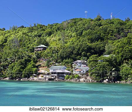 Colibri Guest House, Praslin island, Seychelles, Africa, Indian Ocean, Africa View Large Photo Image Picture - Colibri Guest House, Praslin island, Seychelles, Africa, Indian Ocean, Africa. Fotosearch