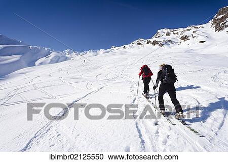 Cross-country skiers ascending Staudenberg Joechl Mountain in Ridnaun above Schneeberg, Sterzing, looking towards Staudenberg Joechl Mountain, Alto Adige, Italy, Europe View Large Photo Image Stock Image - Cross-country skiers ascending Staudenberg Joechl Mountain in Ridnaun above Schneeberg, Sterzing, looking towards Staudenberg Joechl Mountain, Alto Adige, Italy, Europe. Fotosearch
