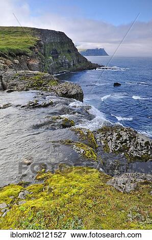 Drifandi waterfall, Drifandisbjarg, east coast of Hornstrandir, Westfjords, Iceland, Europe View Large Photo Image Stock Photo - Drifandi waterfall, Drifandisbjarg, east coast of Hornstrandir, Westfjords, Iceland, Europe. Fotosearch