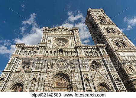 Duomo or Basilica di Santa Maria del Fiore, Basilica of Saint Mary of the Flower, Florence Cathedral, with Giotto's Campanile, Firenze, Toscana, Tuscany, Italy, Europe View Large Photo Image Stock Image - Duomo or Basilica di Santa Maria del Fiore, Basilica of Saint Mary of the Flower, Florence Cathedral, with Giotto's Campanile, Firenze, Toscana, Tuscany, Italy, Europe. Fotosearch