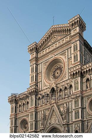 Stock Image - Duomo or Basilica di Santa Maria del Fiore, Basilica of Saint Mary of the Flower, Florence Cathedral, Firenze, Toscana, Tuscany, Italy, Europe. Fotosearch