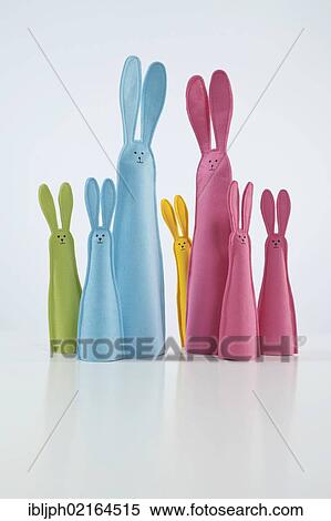 Family of felt rabbits View Large Photo Image Stock Photography - Family of felt rabbits. Fotosearch