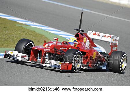 Felipe Massa, BRA, driving a Ferrari during Formula One testing for the 2012 season in Jerez, Spain, Europe View Large Photo Image Stock Photograph - Felipe Massa, BRA, driving a Ferrari during Formula One testing for the 2012 season in Jerez, Spain, Europe. Fotosearch