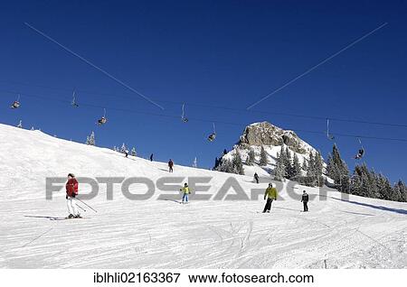 Finstermuenz chairlift, Brauneck ski resort near Lenggries, Isarwinkel, Upper Bavaria, Bavaria, Germany, Europe, PublicGround, Europe View Large Photo Image Stock Photo - Finstermuenz chairlift, Brauneck ski resort near Lenggries, Isarwinkel, Upper Bavaria, Bavaria, Germany, Europe, PublicGround, Europe. Fotosearch