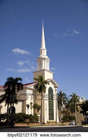 First Baptist Church, Fort Lauderdale, Broward County, Florida, USA, North America View Large Photo Image Stock Photo - First Baptist Church, Fort Lauderdale, Broward County, Florida, USA, North America. Fotosearch