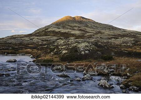 Fjell landscape at Lake Muvatnet in autumn, Ringebufjellet, Norway, Europe View Large Photo Image Stock Photo - Fjell landscape at Lake Muvatnet in autumn, Ringebufjellet, Norway, Europe. Fotosearch