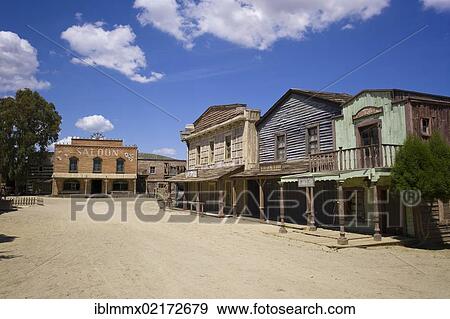 Fort Bravo, western town, former film set, now a tourist attraction, saloon, Tabernas, Andalusia, Spain, Europe View Large Photo Image Stock Photo - Fort Bravo, western town, former film set, now a tourist attraction, saloon, Tabernas, Andalusia, Spain, Europe. Fotosearch