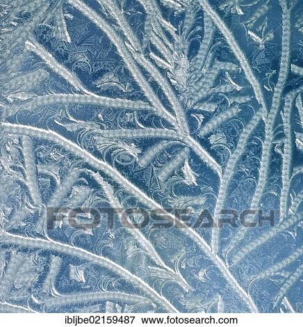 Frost on window glass View Large Photo Image Stock Photo - Frost on window glass. Fotosearch