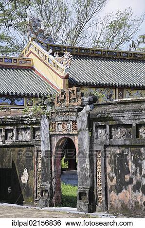 Gate, citadel, Hue, Vietnam, Southeast Asia, Asia View Large Photo Image Stock Photograph - Gate, citadel, Hue, Vietnam, Southeast Asia, Asia. Fotosearch