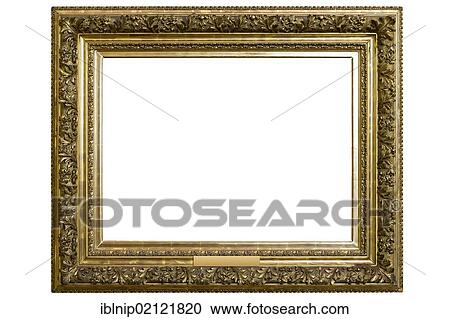 Gilded picture frame View Large Photo Image Stock Image - Gilded picture frame. Fotosearch