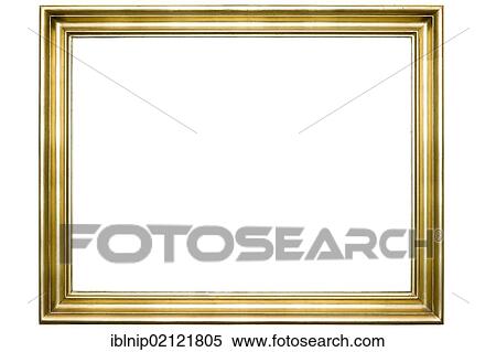 Stock Photography - Gilded picture frame. Fotosearch