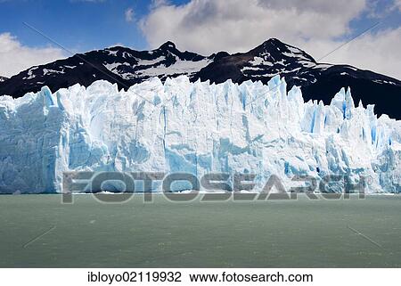 Stock Image - Glacier Perito Moreno, El Calafate, South Patagonia, South America. Fotosearch