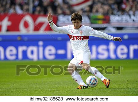 Gotoku Sakai, VfB Stuttgart, with the ball, Mercedes-Benz Arena, Stuttgart, Baden-Wuerttemberg, Germany, Europe View Large Photo Image Stock Photo - Gotoku Sakai, VfB Stuttgart, with the ball, Mercedes-Benz Arena, Stuttgart, Baden-Wuerttemberg, Germany, Europe. Fotosearch