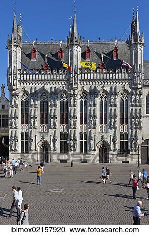 Grote Markt square and Stadhuis, city hall, old town of Bruges, UNESCO World Heritage Site, West Flanders, Flemish Region, Bruges, Belgium, Europe View Large Photo Image Stock Image - Grote Markt square and Stadhuis, city hall, old town of Bruges, UNESCO World Heritage Site, West Flanders, Flemish Region, Bruges, Belgium, Europe. Fotosearch