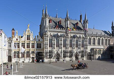 Grote Markt square with Civiele Griffie, records office and Stadhuis, city hall, old town of Bruges, UNESCO World Heritage Site, West Flanders, Flemish Region, Bruges, Belgium, Europe View Large Photo Image Stock Image - Grote Markt square with Civiele Griffie, records office and Stadhuis, city hall, old town of Bruges, UNESCO World Heritage Site, West Flanders, Flemish Region, Bruges, Belgium, Europe. Fotosearch