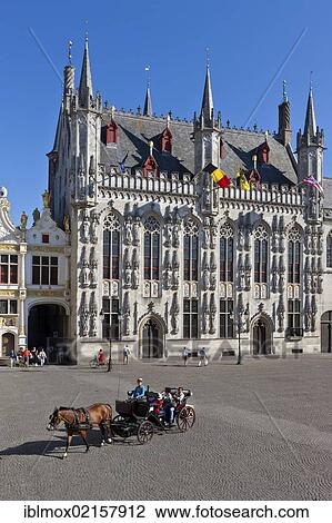 Grote Markt square with Stadhuis, city hall, and a horse-drawn carriage, old town of Bruges, UNESCO World Heritage Site, West Flanders, Flemish Region, Bruges, Belgium, Europe View Large Photo Image Stock Image - Grote Markt square with Stadhuis, city hall, and a horse-drawn carriage, old town of Bruges, UNESCO World Heritage Site, West Flanders, Flemish Region, Bruges, Belgium, Europe. Fotosearch