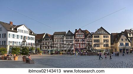 Half-timbered houses on the Marktplatz square in the town of Butzbach, Hesse, Germany, Europe, PublicGround, Europe View Large Photo Image Stock Image - Half-timbered houses on the Marktplatz square in the town of Butzbach, Hesse, Germany, Europe, PublicGround, Europe. Fotosearch