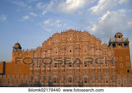 Hawa Mahal or Palace of Winds, Jaipur, Rajasthan, India, Asia View Large Photo Image Stock Image - Hawa Mahal or Palace of Winds, Jaipur, Rajasthan, India, Asia. Fotosearch