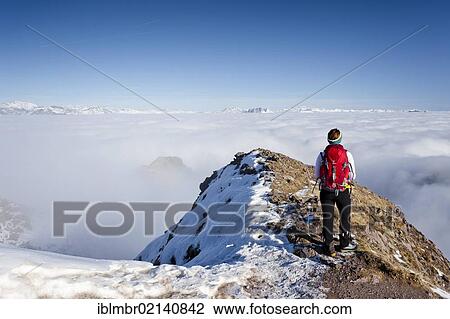 Hiker ascending to the Laugenspitze peak above the Laugenalm, behind the Dolomites, Gampenpass, South Tyrol, Italy, Europe View Large Photo Image Stock Image - Hiker ascending to the Laugenspitze peak above the Laugenalm, behind the Dolomites, Gampenpass, South Tyrol, Italy, Europe. Fotosearch