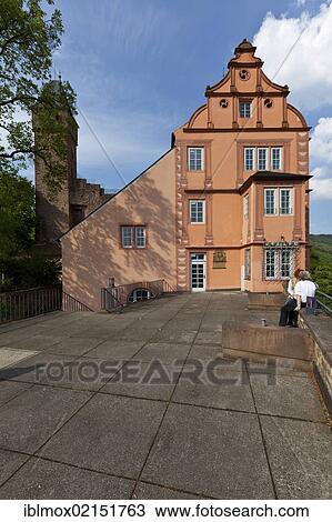 Hirschhorn Castle, Hirschhorn, Neckartal-Odenwald Nature Reserve, Hesse, Germany, Europe View Large Photo Image Stock Image - Hirschhorn Castle, Hirschhorn, Neckartal-Odenwald Nature Reserve, Hesse, Germany, Europe. Fotosearch