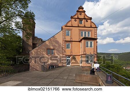Hirschhorn Castle, Hirschhorn, Neckartal-Odenwald Nature Reserve, Hesse, Germany, Europe View Large Photo Image Stock Photograph - Hirschhorn Castle, Hirschhorn, Neckartal-Odenwald Nature Reserve, Hesse, Germany, Europe. Fotosearch