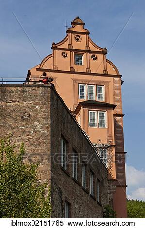 Hirschhorn Castle, Hirschhorn, Neckartal-Odenwald Nature Reserve, Hesse, Germany, Europe View Large Photo Image Stock Photography - Hirschhorn Castle, Hirschhorn, Neckartal-Odenwald Nature Reserve, Hesse, Germany, Europe. Fotosearch
