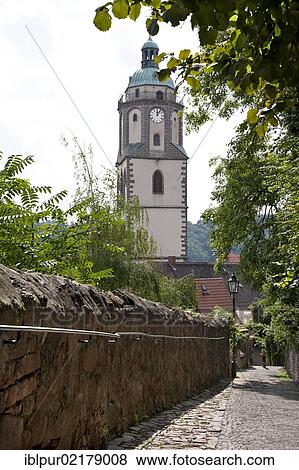 Historic town centre, Frauenstufen stairs with the tower of the Church of Our Lady, Meissen, Saxony, Germany, Europe View Large Photo Image Stock Photo - Historic town centre, Frauenstufen stairs with the tower of the Church of Our Lady, Meissen, Saxony, Germany, Europe. Fotosearch