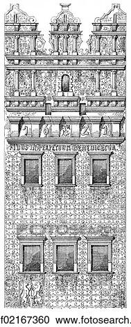 Historical architectural illustration from the 19th Century, 1873, residential building in on the Ring, facade in the style of the Renaissance, Brzeg or Brieg, a town in Silesia, Poland, Europe View Large Photo Image Stock Image - Historical architectural illustration from the 19th Century, 1873, residential building in on the Ring, facade in the style of the Renaissance, Brzeg or Brieg, a town in Silesia, Poland, Europe. Fotosearch