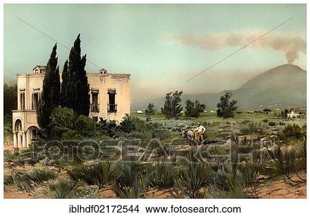 Historical illustration from the 19th century, Villa Ferrigni at Torre del Greco, Naples, near Vesuvius, by Count Giacomo Leopardi, 1798 - 1837, an Italian poet, essayist, and philologist View Large Photo Image Picture - Historical illustration from the 19th century, Villa Ferrigni at Torre del Greco, Naples, near Vesuvius, by Count Giacomo Leopardi, 1798 - 1837, an Italian poet, essayist, and philologist. Fotosearch