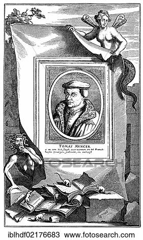 Historical illustration from the 19th Century, portrait of Thomas Muentzer or Muenzer, ca. 1489 - 1525, a Protestant theologian and revolutionary View Large Photo Image Stock Image - Historical illustration from the 19th Century, portrait of Thomas Muentzer or Muenzer, ca. 1489 - 1525, a Protestant theologian and revolutionary. Fotosearch