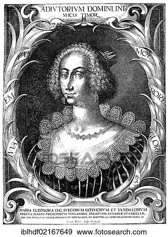 Historical illustration from the 19th Century, Maria Eleonora von Brandenburg, 1599 - 1655, a Princess of Brandenburg and wife of Gustav II Adolf, King of Sweden View Large Photo Image Stock Photo - Historical illustration from the 19th Century, Maria Eleonora von Brandenburg, 1599 - 1655, a Princess of Brandenburg and wife of Gustav II Adolf, King of Sweden. Fotosearch