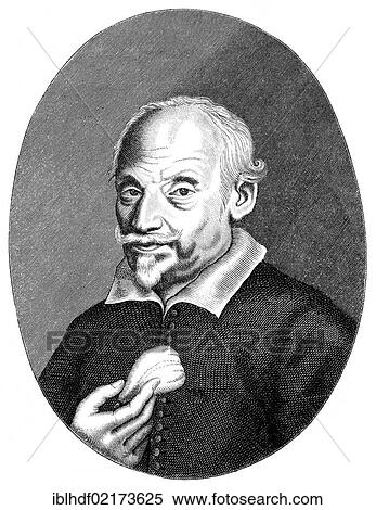 Stock Photography - Historical illustration from the 19th Century, portrait of Alessandro Tassoni, 1565 - 1635, an Italian poet. Fotosearch